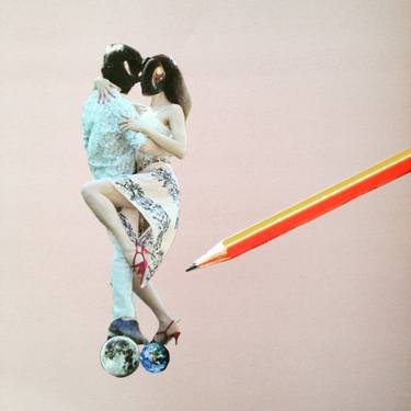 Print of Love Collage by Meta Solar