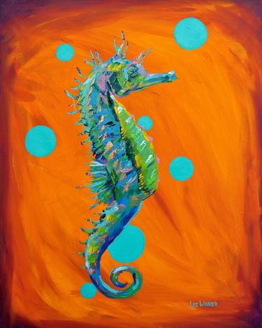 Original Fine Art Fish Paintings by Lee Walker