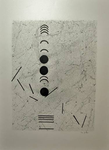 Print of Abstract Drawings by De Cluni Jean