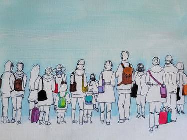 Print of People Paintings by Denise Dalzell