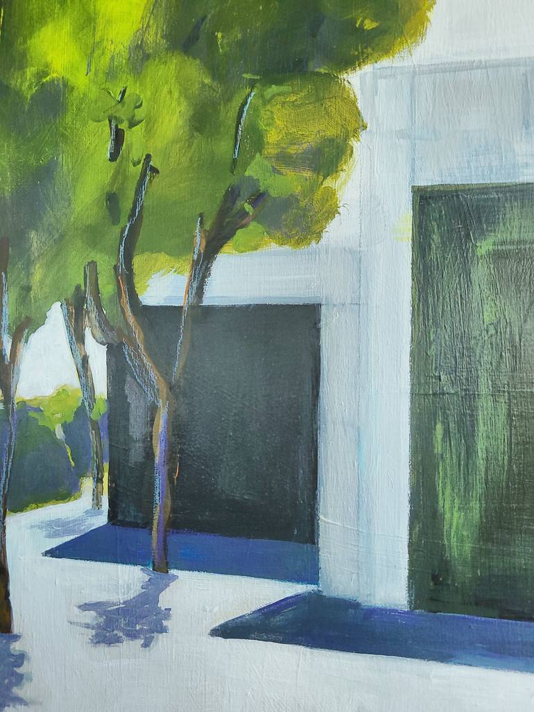 Original Abstract People Painting by Denise Dalzell