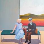 Le Banc Turquoise by Denise Dalzell