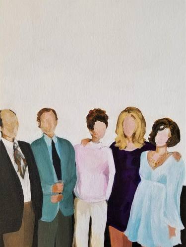 Original People Paintings by Denise Dalzell