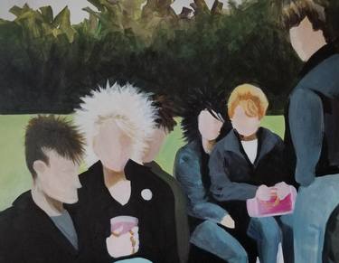 Print of Illustration People Paintings by Denise Dalzell
