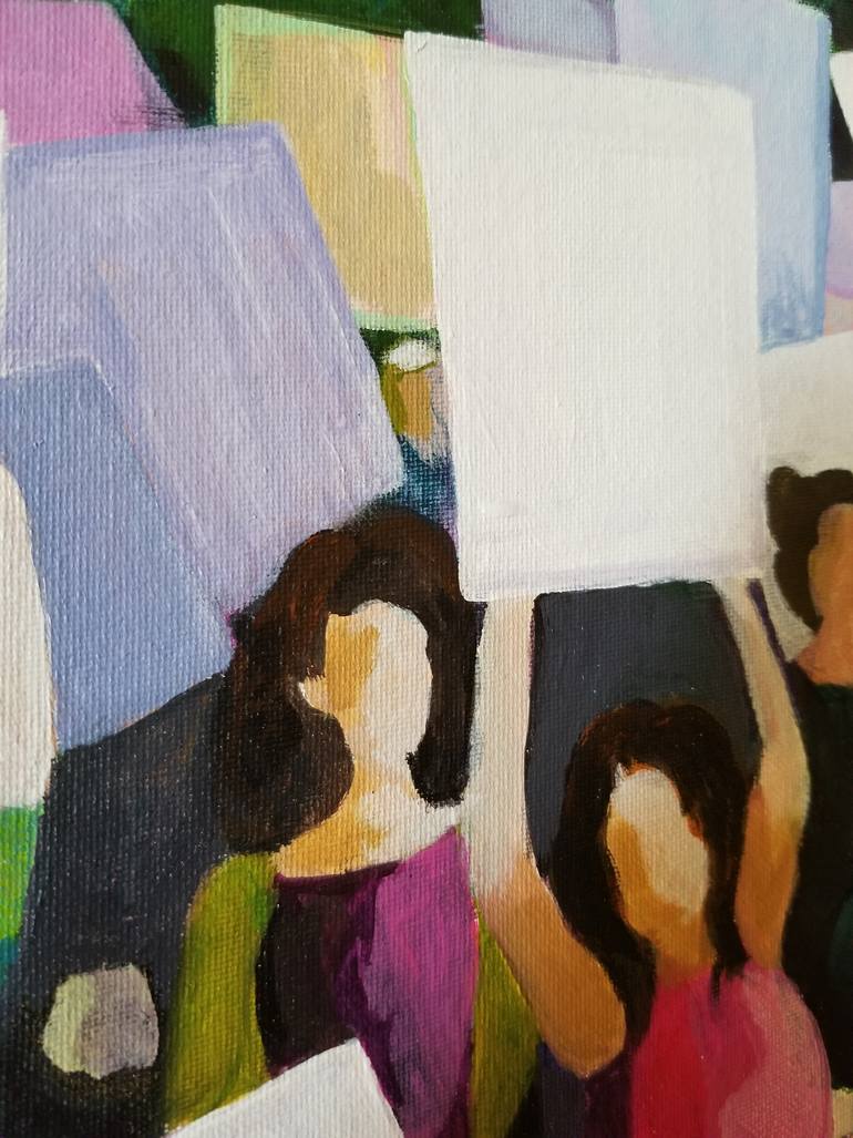 Original Illustration Politics Painting by Denise Dalzell