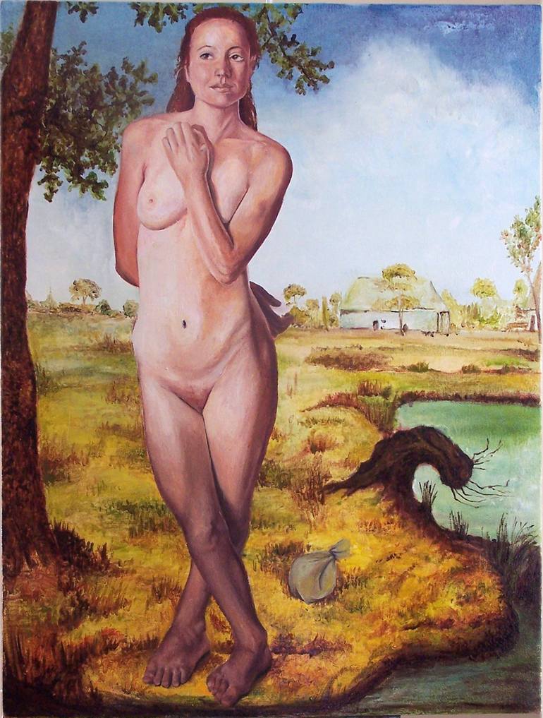 Print of Figurative Nude Paintings by Christine Sauerteig-Pilaar