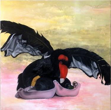 Original Conceptual Mortality Paintings by Christine Sauerteig-Pilaar