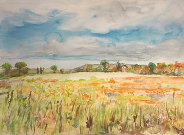 Original Modern Landscape Paintings by Christine Sauerteig-Pilaar