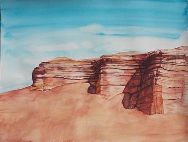 Red Utah Sandstone Mountains thumb