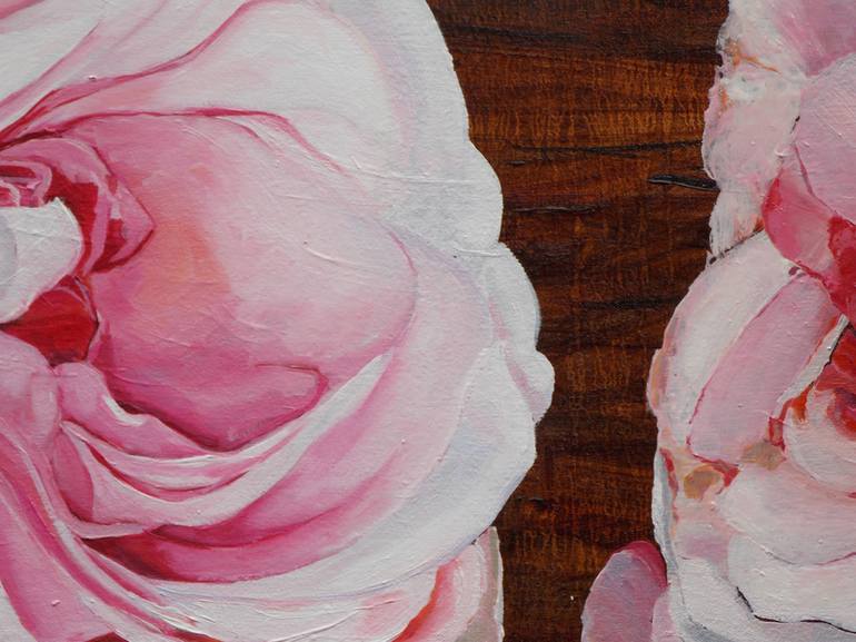 Original Fine Art Floral Painting by Christine Sauerteig-Pilaar