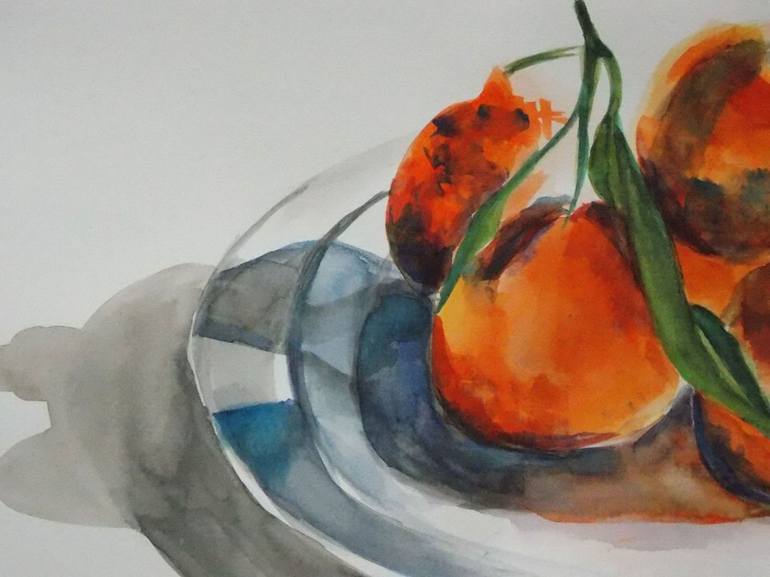 Original Expressionism Still Life Painting by Christine Sauerteig-Pilaar