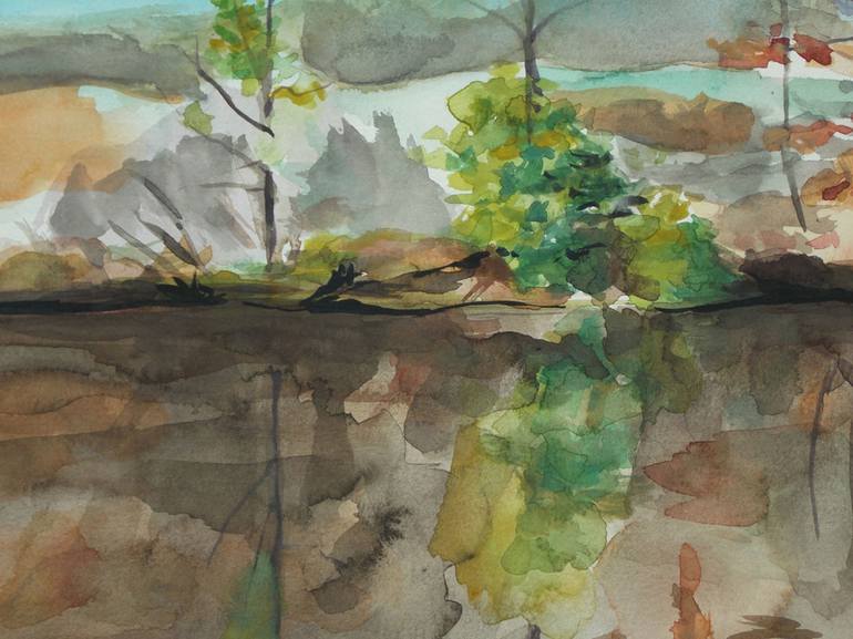 Original Fine Art Landscape Painting by Christine Sauerteig-Pilaar