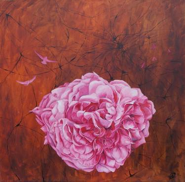 Original Fine Art Floral Paintings by Christine Sauerteig-Pilaar