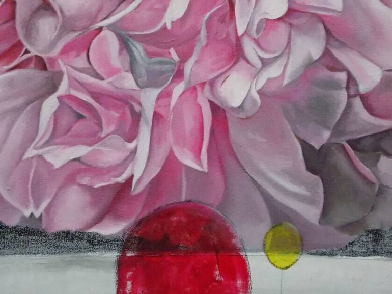 Original Floral Painting by Christine Sauerteig-Pilaar