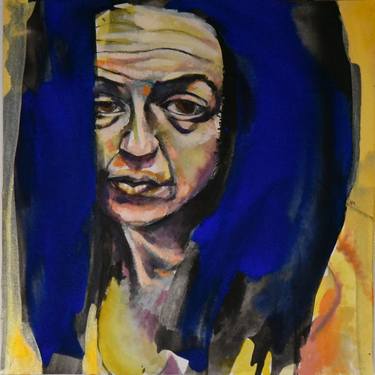 Original Expressionism Women Paintings by Christine Sauerteig-Pilaar