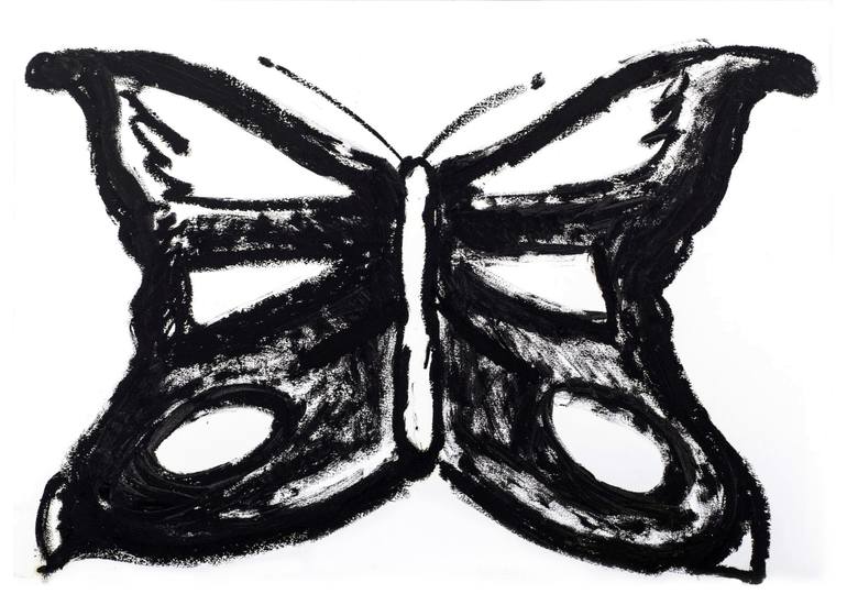Butterfly Painting by Fausto Rullo | Saatchi Art
