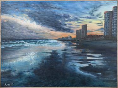 Original Fine Art Beach Paintings by Kimiko Donohoe