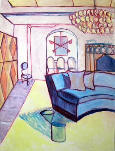 Original Contemporary Home Paintings by Michael Hanna