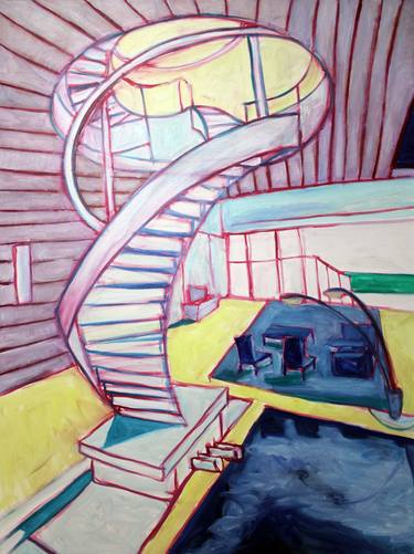 Original Expressionism Home Paintings by Michael Hanna