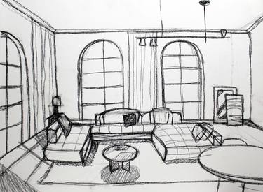 Original Home Drawings by Michael Hanna