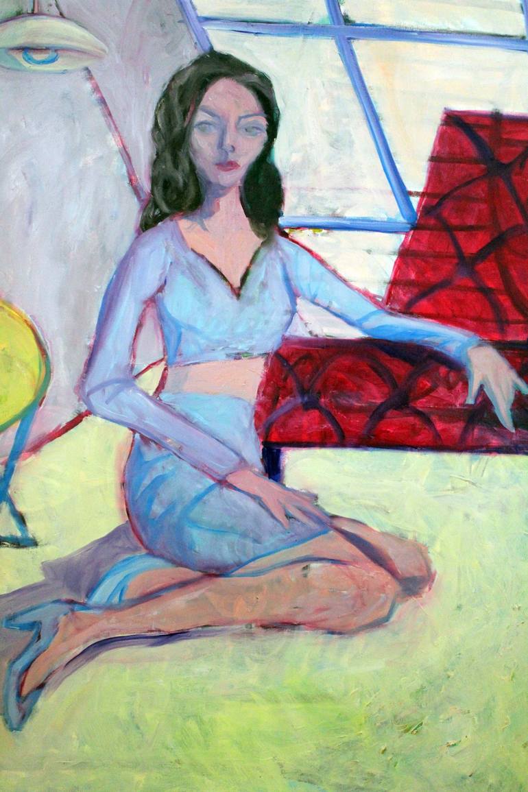 Original Contemporary Women Painting by Michael Hanna