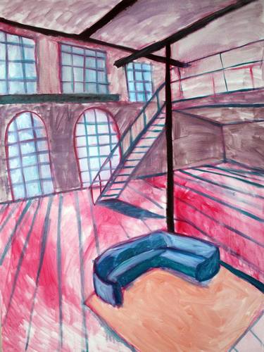 Original Contemporary Home Paintings by Michael Hanna