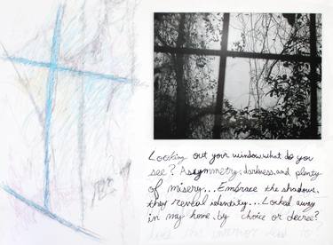 Original Conceptual Travel Mixed Media by Michael Hanna