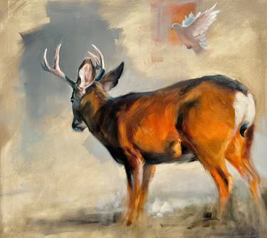 Original Realism Animal Paintings by Aimée Hoover