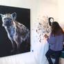 Spotted Hyena - In the studio