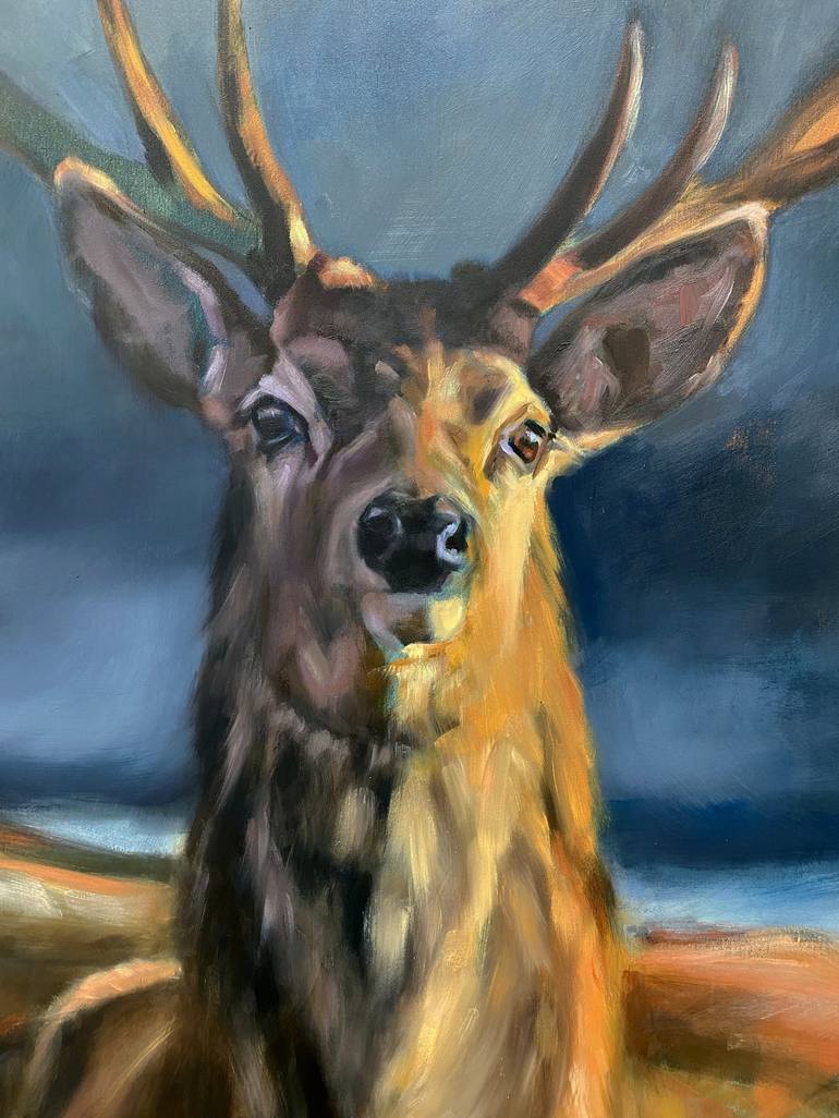 Original Figurative Animal Painting by Aimée Hoover