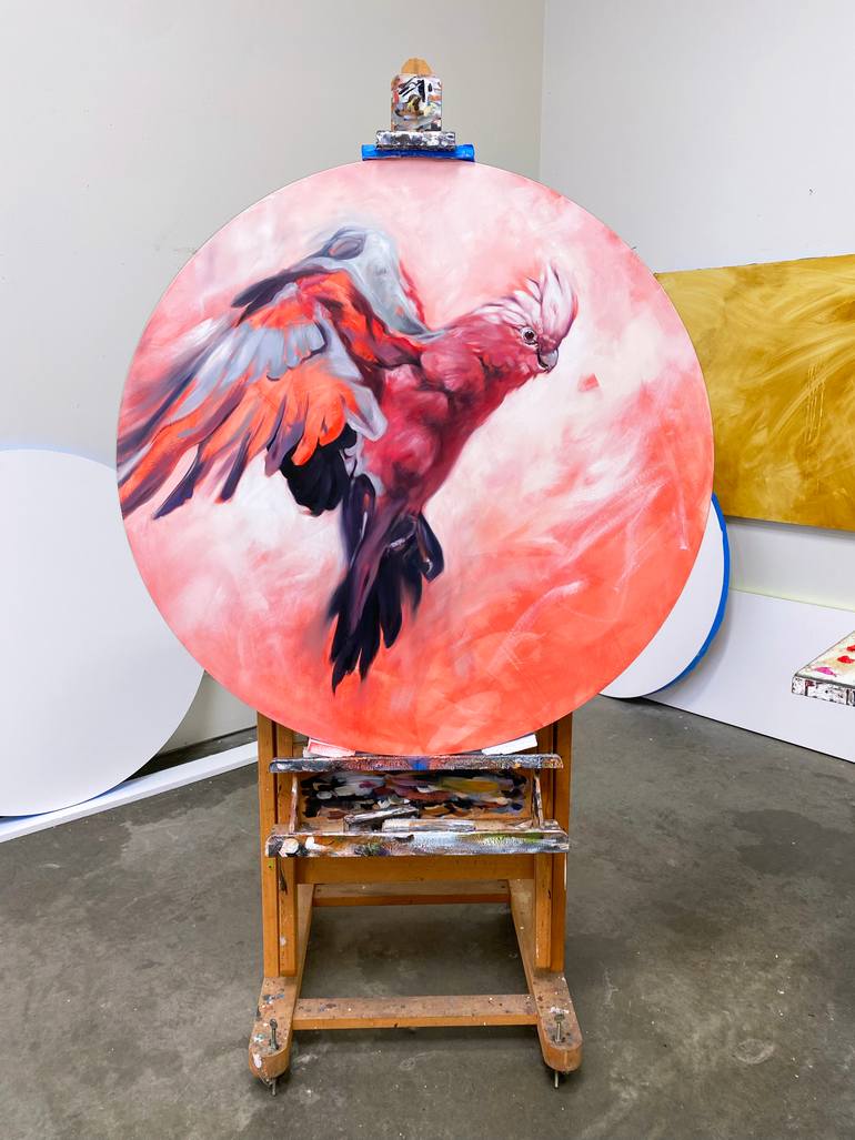 Original Expressionism Animal Painting by Aimée Hoover