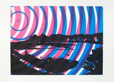 Print of Abstract Places Printmaking by Guilherme Pontes