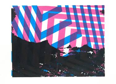 Print of Abstract Places Printmaking by Guilherme Pontes