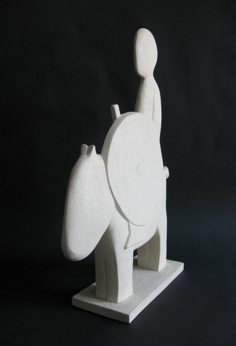 Original Art Deco Horse Sculpture by Ihor Bereza