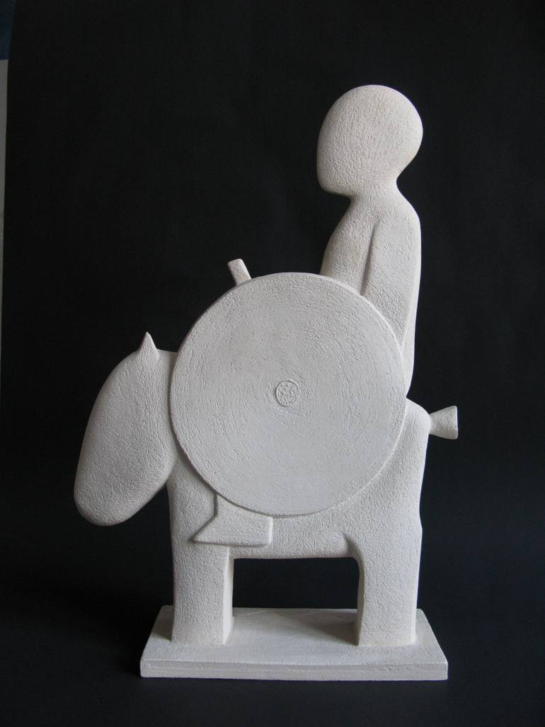 Original Art Deco Horse Sculpture by Ihor Bereza