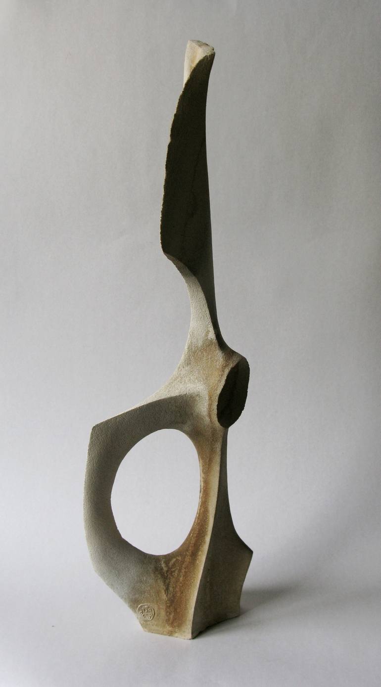 Original Art Deco Abstract Sculpture by Ihor Bereza