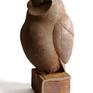 The ,,Owl on the book'' is a symbol of wisdom and knowledge.
Material chamotte, iron patina.
Hand modelling.
One copy.