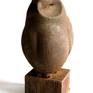 The ,,Owl on the book'' is a symbol of wisdom and knowledge.
Material chamotte, iron patina.
Hand modelling.
One copy.