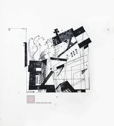 Original Conceptual Abstract Drawings by Datim Dimov