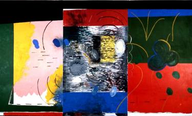 Original Abstract Paintings by Peter Rappoli