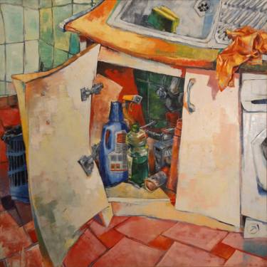 Print of Expressionism Home Paintings by r f r