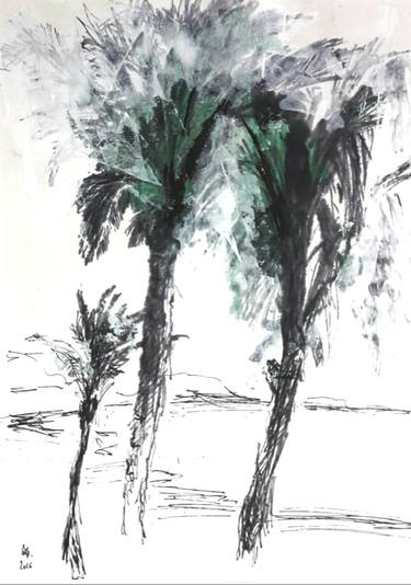 Drei Palmen im Wind thumb