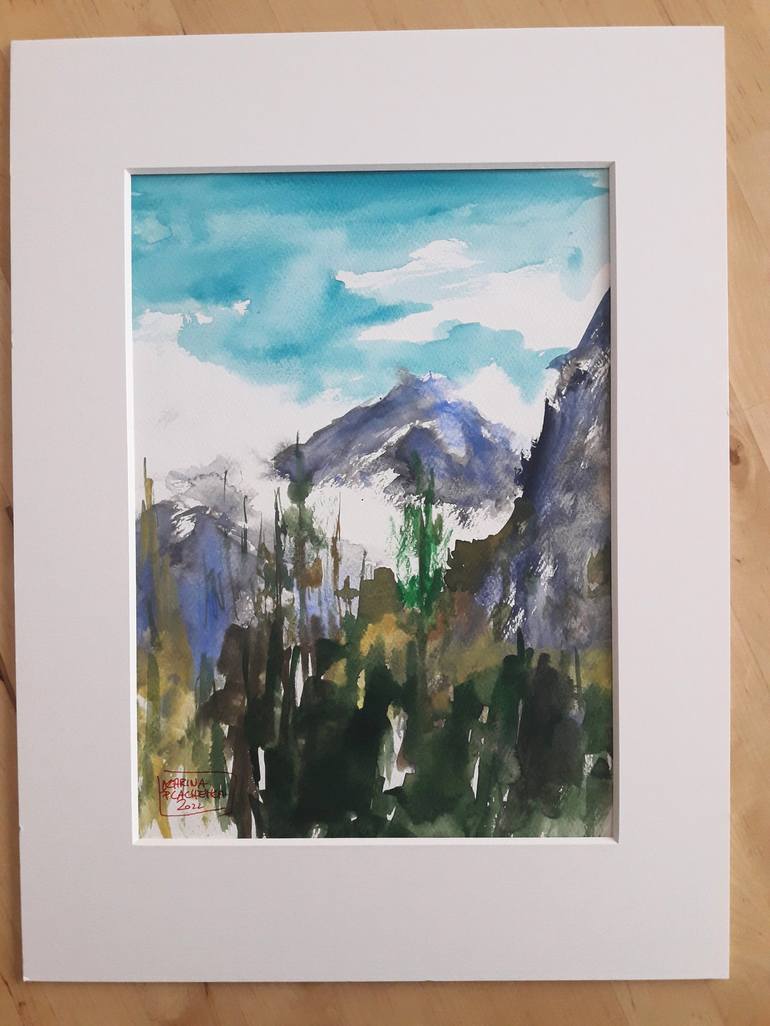 Original Landscape Painting by Karina Plachetka