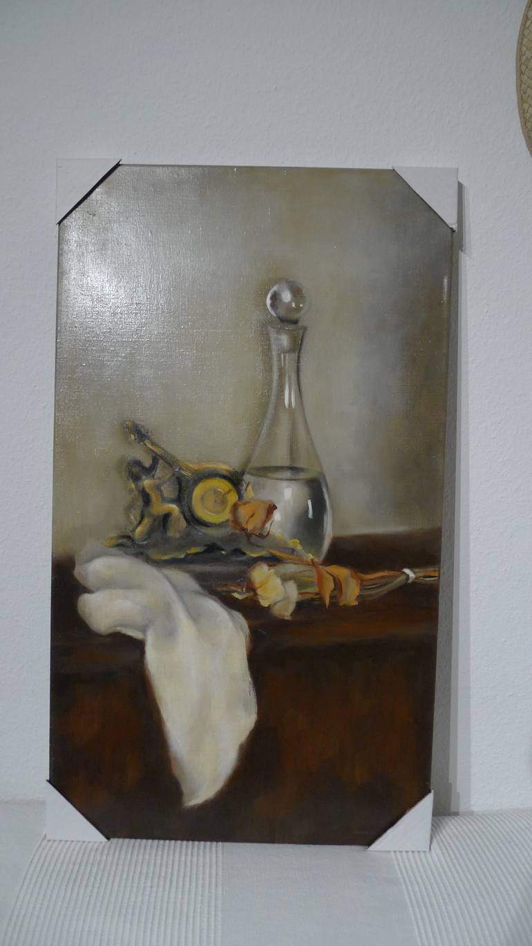 Original Fine Art Still Life Painting by Karina Plachetka