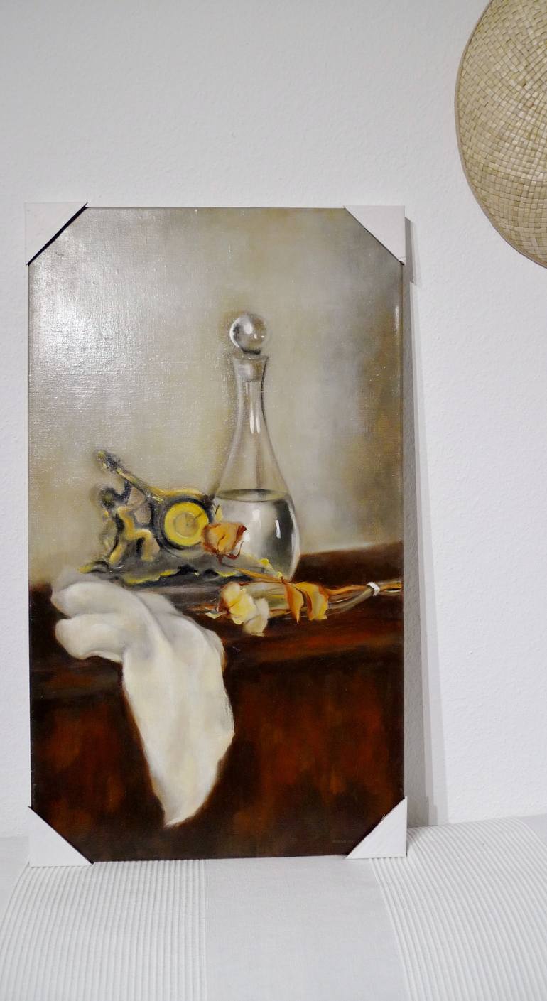 Original Fine Art Still Life Painting by Karina Plachetka