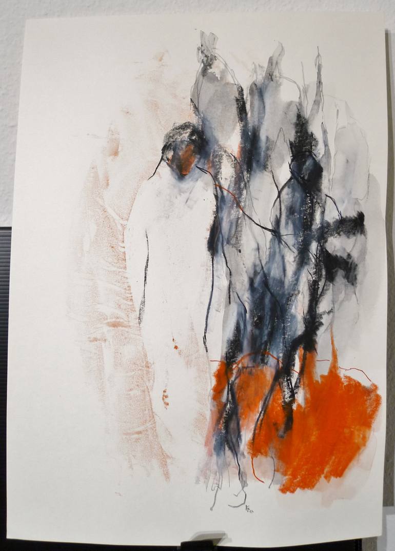 Original Abstract Drawing by Karina Plachetka