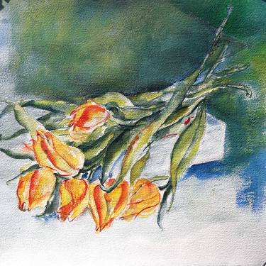 Original Floral Paintings by Karina Plachetka