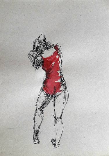 Original Women Drawings by Karina Plachetka