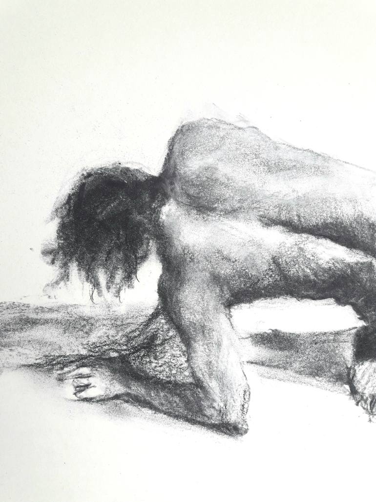 Original Body Drawing by Karina Plachetka