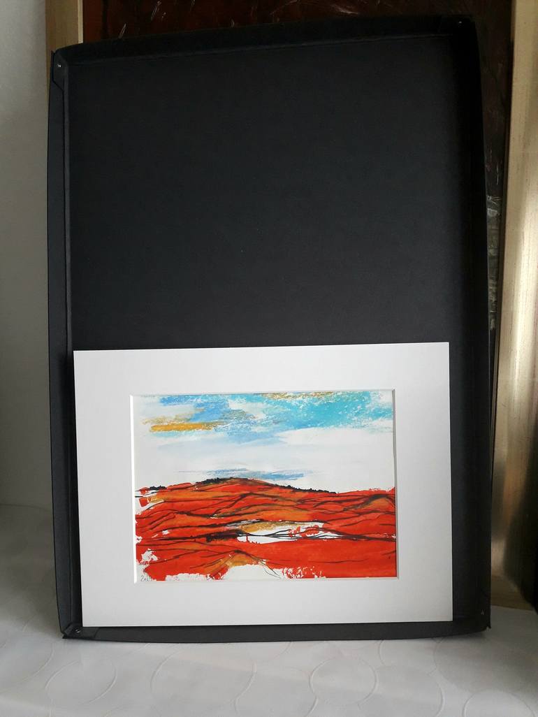 Original Abstract Landscape Painting by Karina Plachetka